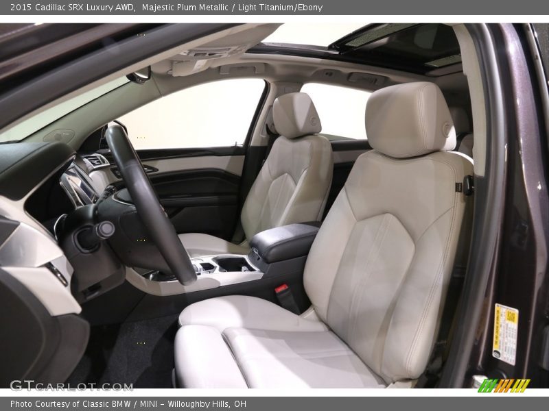 Majestic Plum Metallic / Light Titanium/Ebony 2015 Cadillac SRX Luxury AWD