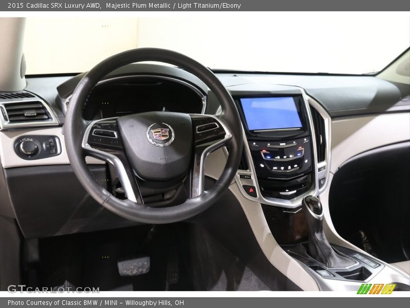 Majestic Plum Metallic / Light Titanium/Ebony 2015 Cadillac SRX Luxury AWD
