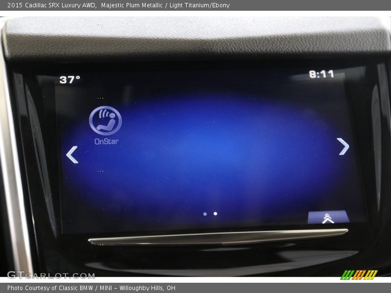 Majestic Plum Metallic / Light Titanium/Ebony 2015 Cadillac SRX Luxury AWD
