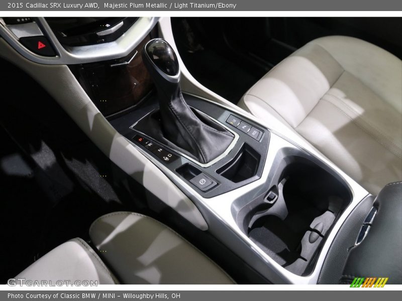 Majestic Plum Metallic / Light Titanium/Ebony 2015 Cadillac SRX Luxury AWD