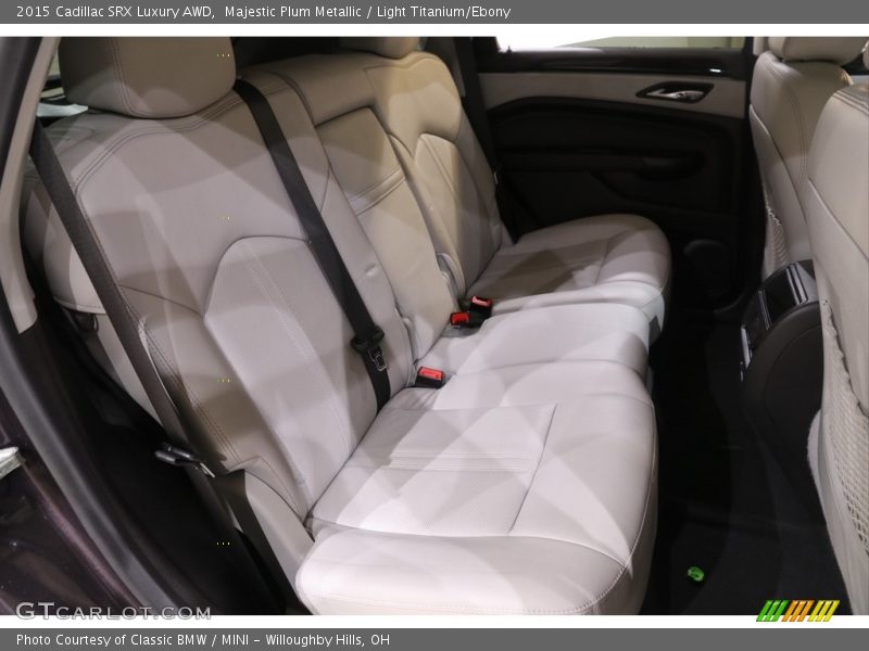 Majestic Plum Metallic / Light Titanium/Ebony 2015 Cadillac SRX Luxury AWD