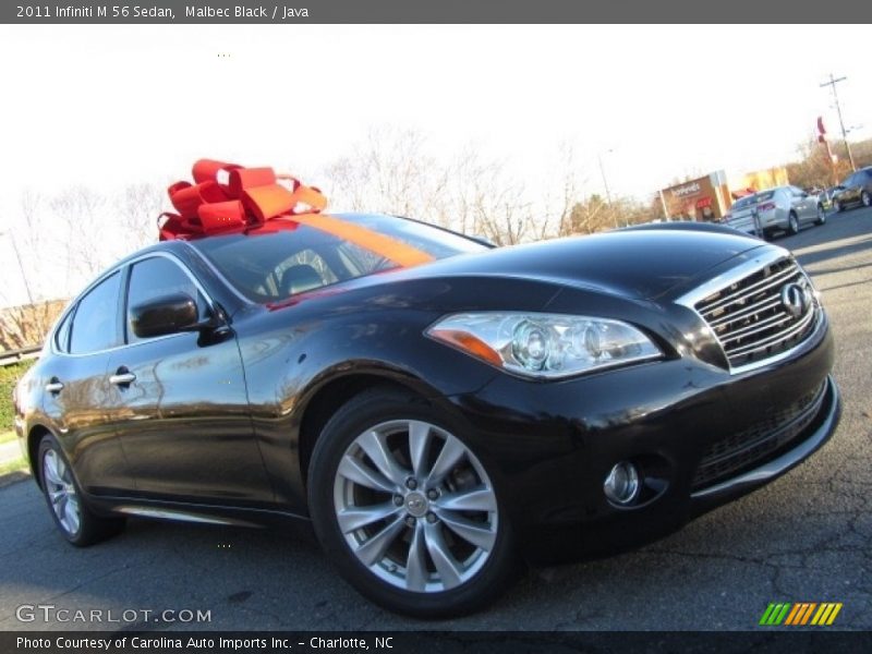 Malbec Black / Java 2011 Infiniti M 56 Sedan