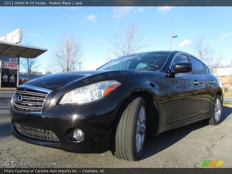 Malbec Black / Java 2011 Infiniti M 56 Sedan