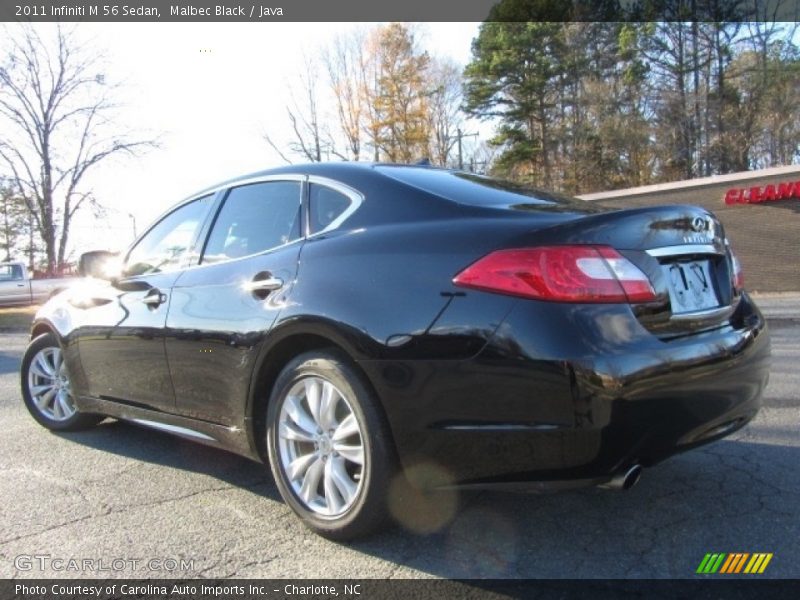 Malbec Black / Java 2011 Infiniti M 56 Sedan