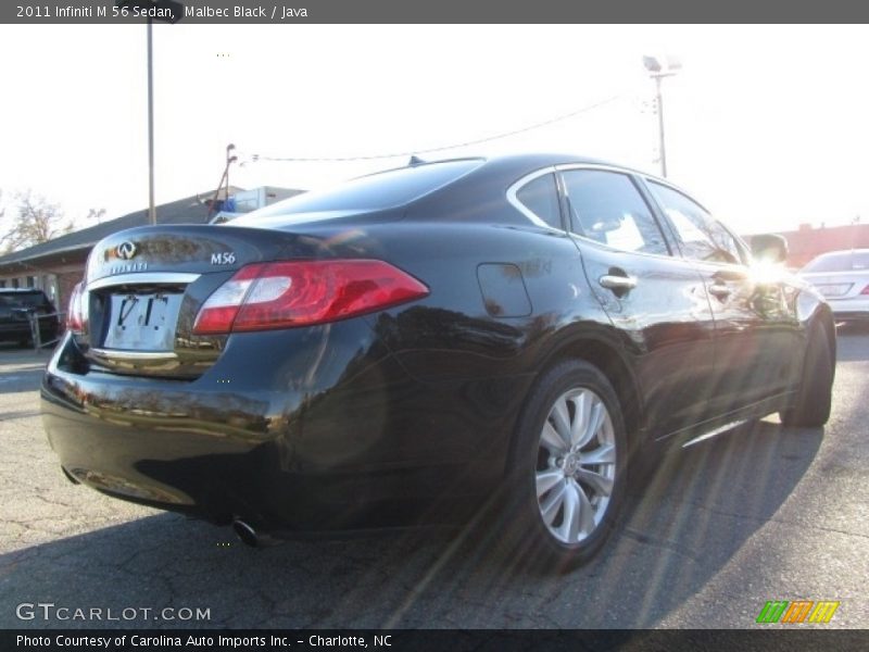 Malbec Black / Java 2011 Infiniti M 56 Sedan
