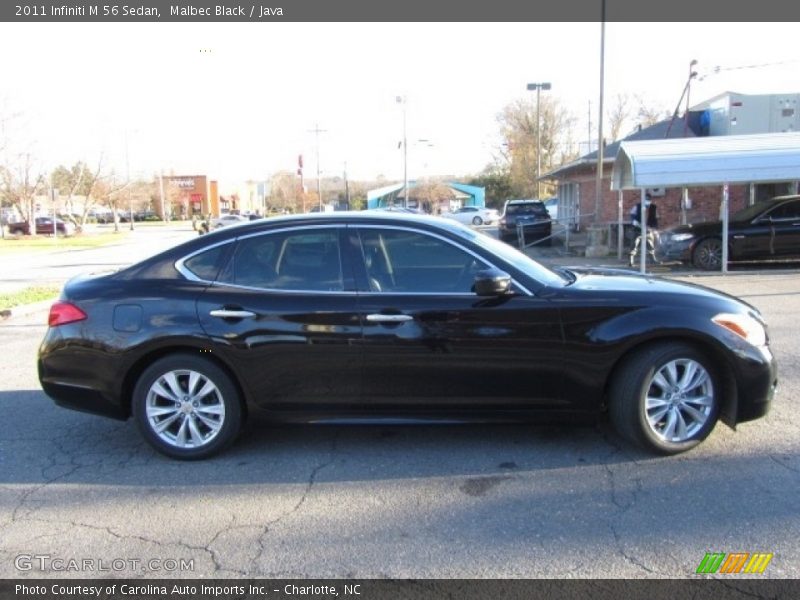 Malbec Black / Java 2011 Infiniti M 56 Sedan
