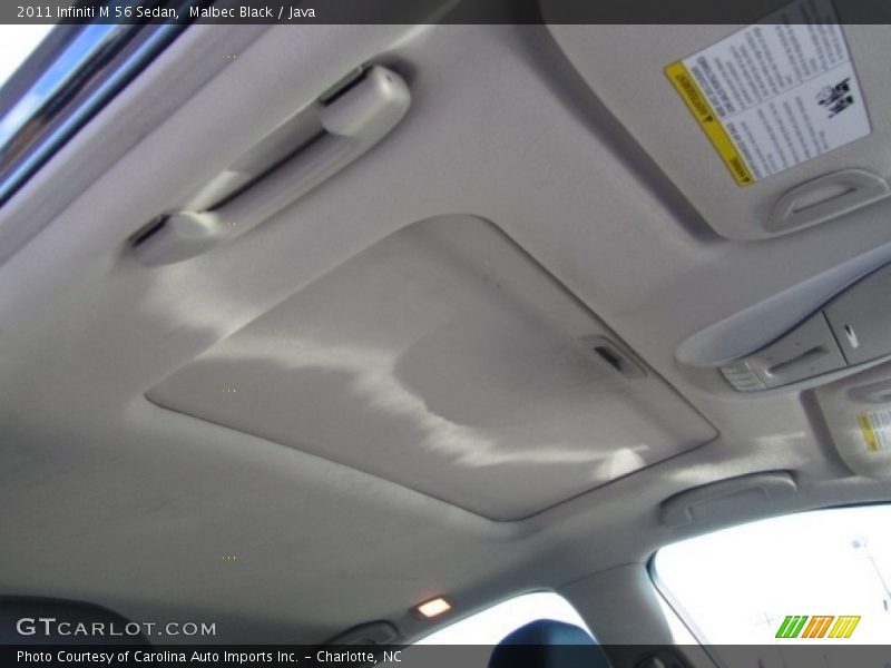 Malbec Black / Java 2011 Infiniti M 56 Sedan