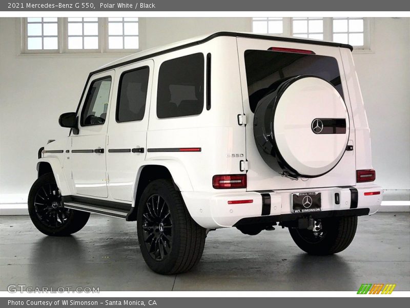 Polar White / Black 2021 Mercedes-Benz G 550