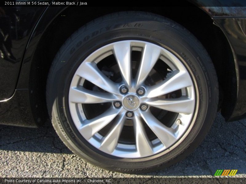 Malbec Black / Java 2011 Infiniti M 56 Sedan