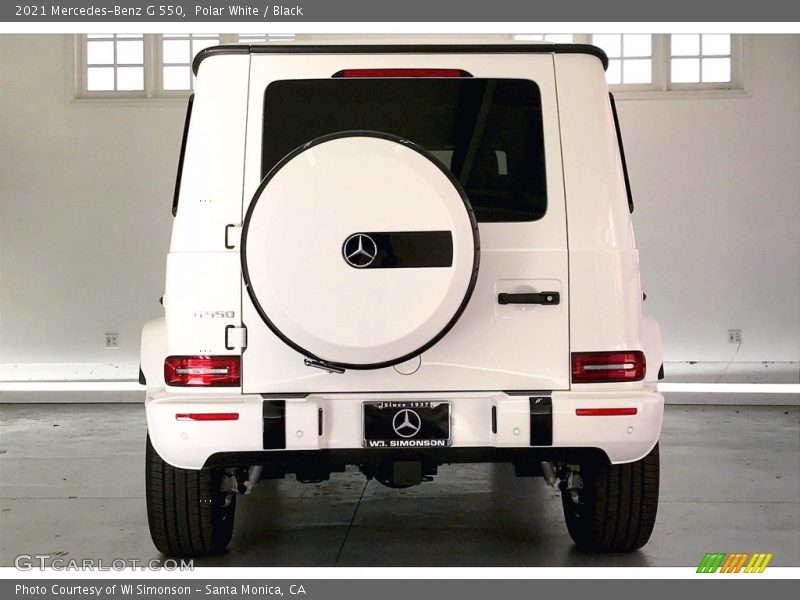 Polar White / Black 2021 Mercedes-Benz G 550