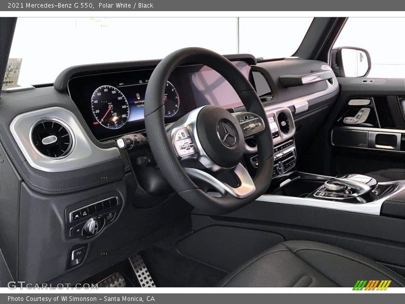 Polar White / Black 2021 Mercedes-Benz G 550