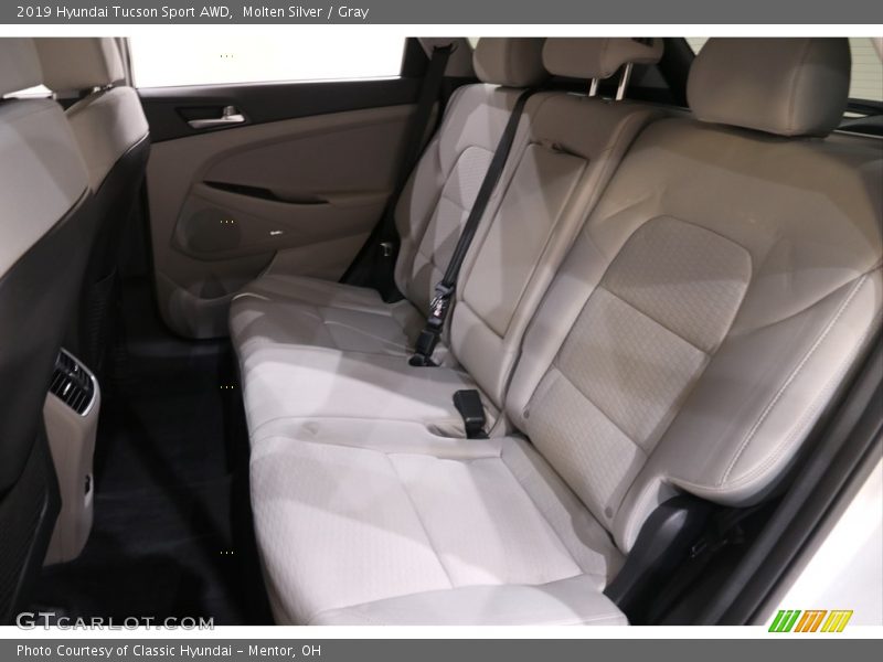 Molten Silver / Gray 2019 Hyundai Tucson Sport AWD