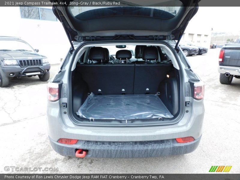 Sting-Gray / Black/Ruby Red 2021 Jeep Compass Trailhawk 4x4