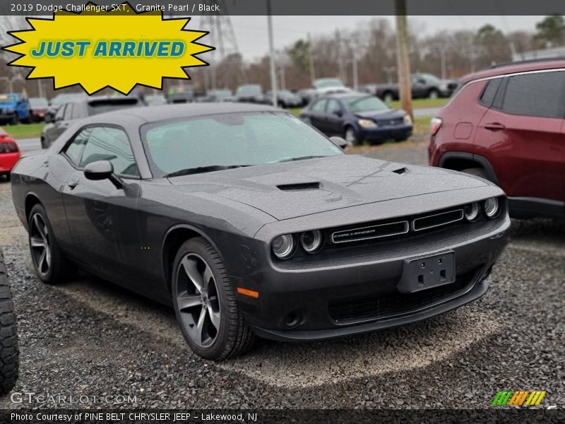 Granite Pearl / Black 2019 Dodge Challenger SXT