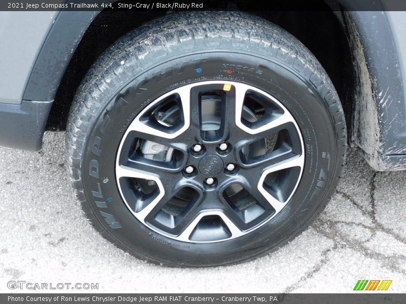 Sting-Gray / Black/Ruby Red 2021 Jeep Compass Trailhawk 4x4