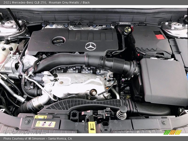Mountain Grey Metallic / Black 2021 Mercedes-Benz GLB 250