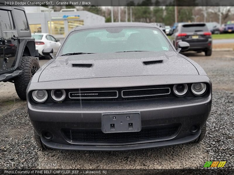 Granite Pearl / Black 2019 Dodge Challenger SXT