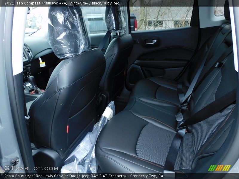 Sting-Gray / Black/Ruby Red 2021 Jeep Compass Trailhawk 4x4