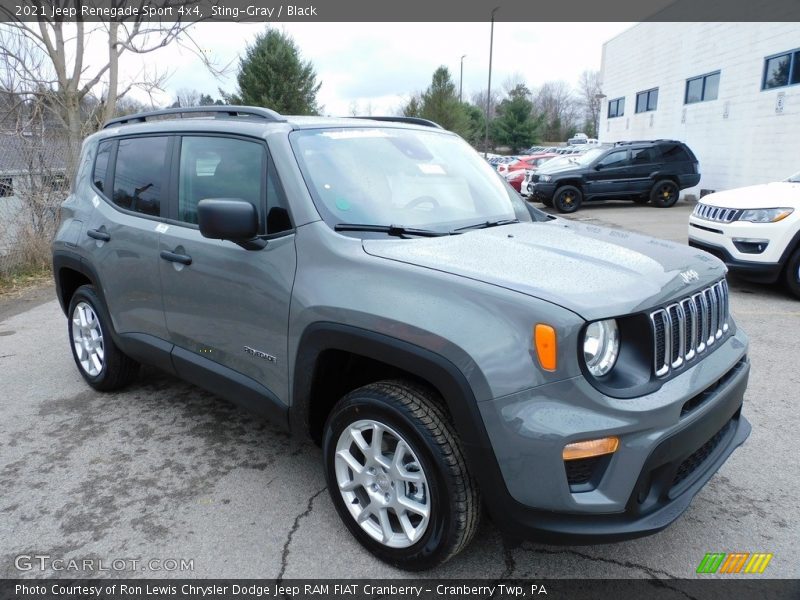 Front 3/4 View of 2021 Renegade Sport 4x4