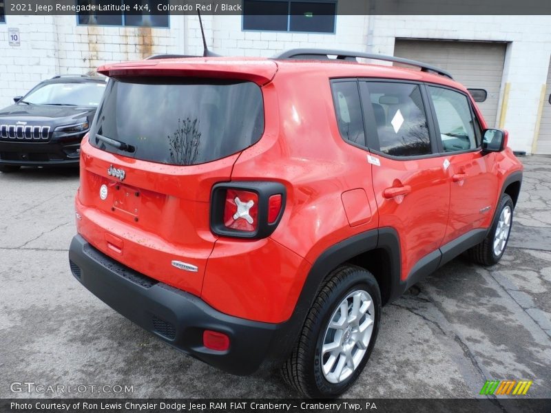 Colorado Red / Black 2021 Jeep Renegade Latitude 4x4