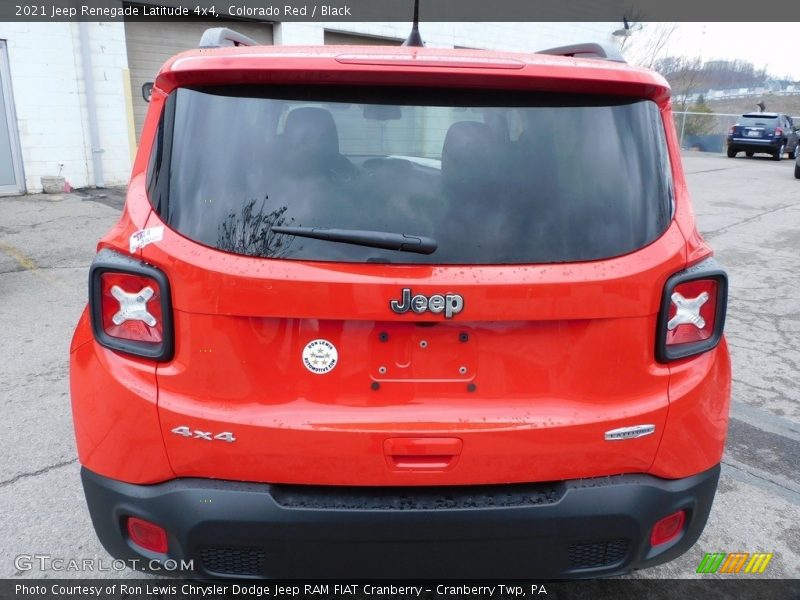 Colorado Red / Black 2021 Jeep Renegade Latitude 4x4