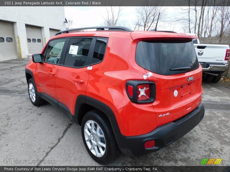 Colorado Red / Black 2021 Jeep Renegade Latitude 4x4