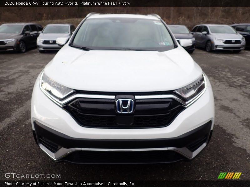  2020 CR-V Touring AWD Hybrid Platinum White Pearl