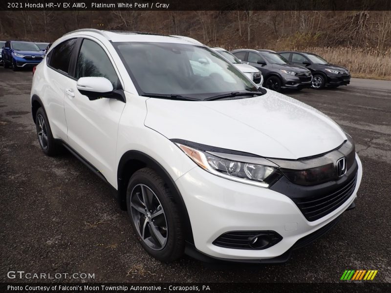 Front 3/4 View of 2021 HR-V EX AWD