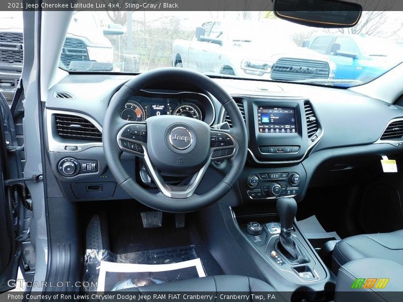 Sting-Gray / Black 2021 Jeep Cherokee Latitude Lux 4x4