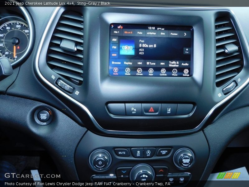 Sting-Gray / Black 2021 Jeep Cherokee Latitude Lux 4x4