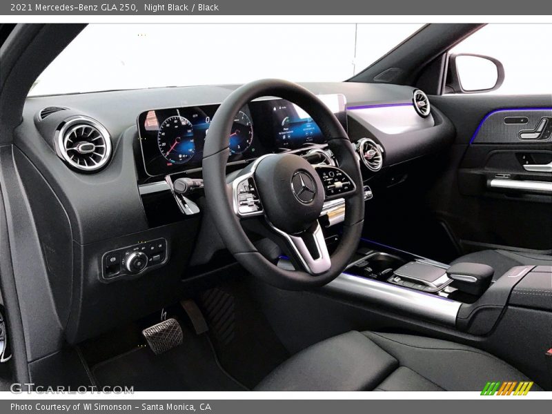 Night Black / Black 2021 Mercedes-Benz GLA 250