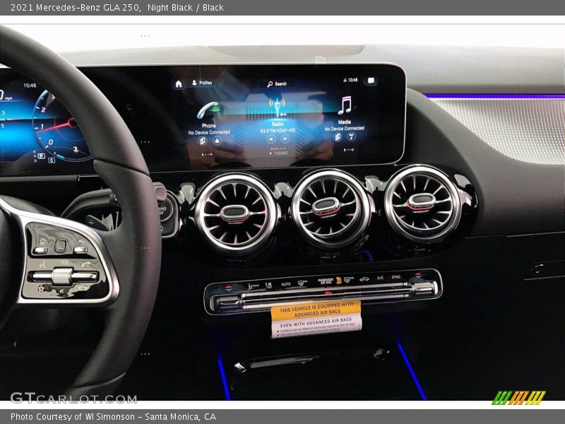 Night Black / Black 2021 Mercedes-Benz GLA 250