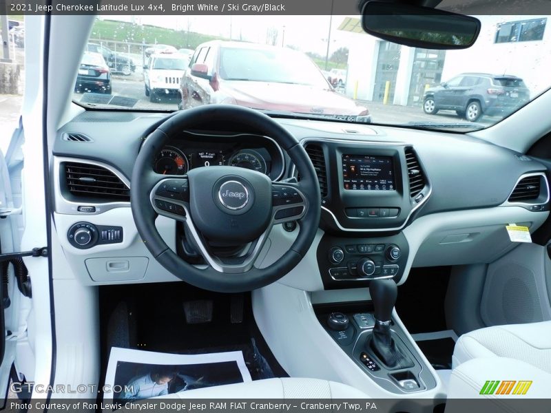 Dashboard of 2021 Cherokee Latitude Lux 4x4
