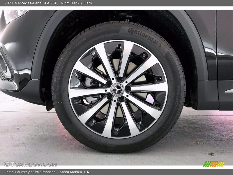 Night Black / Black 2021 Mercedes-Benz GLA 250