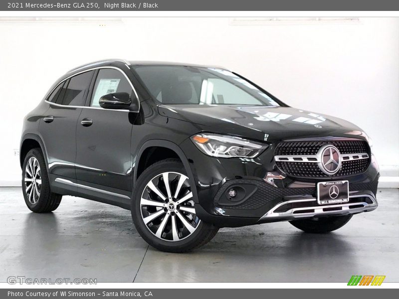 Night Black / Black 2021 Mercedes-Benz GLA 250