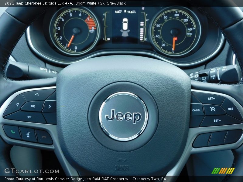  2021 Cherokee Latitude Lux 4x4 Steering Wheel
