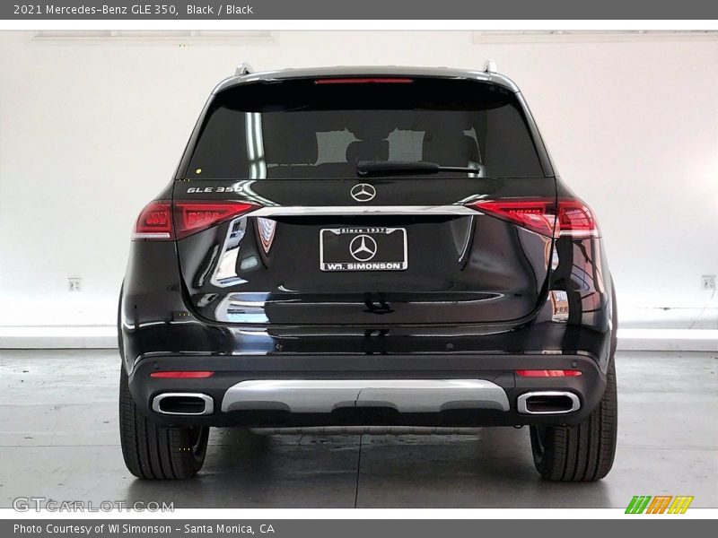 Black / Black 2021 Mercedes-Benz GLE 350