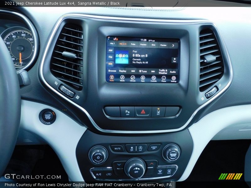 Sangria Metallic / Black 2021 Jeep Cherokee Latitude Lux 4x4