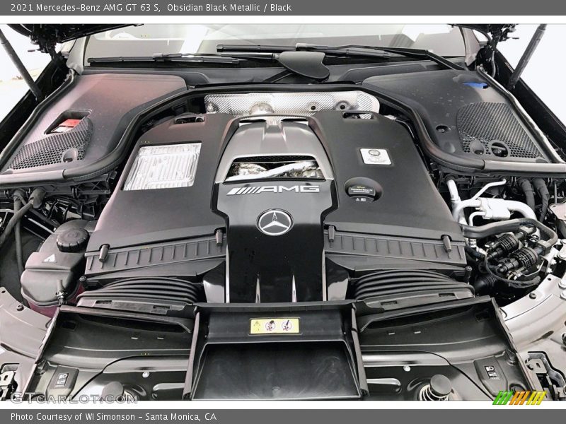 2021 AMG GT 63 S Engine - 4.0 Liter Twin-Turbocharged DOHC 32-Valve VVT V8