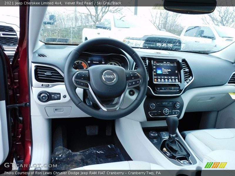 Dashboard of 2021 Cherokee Limited 4x4