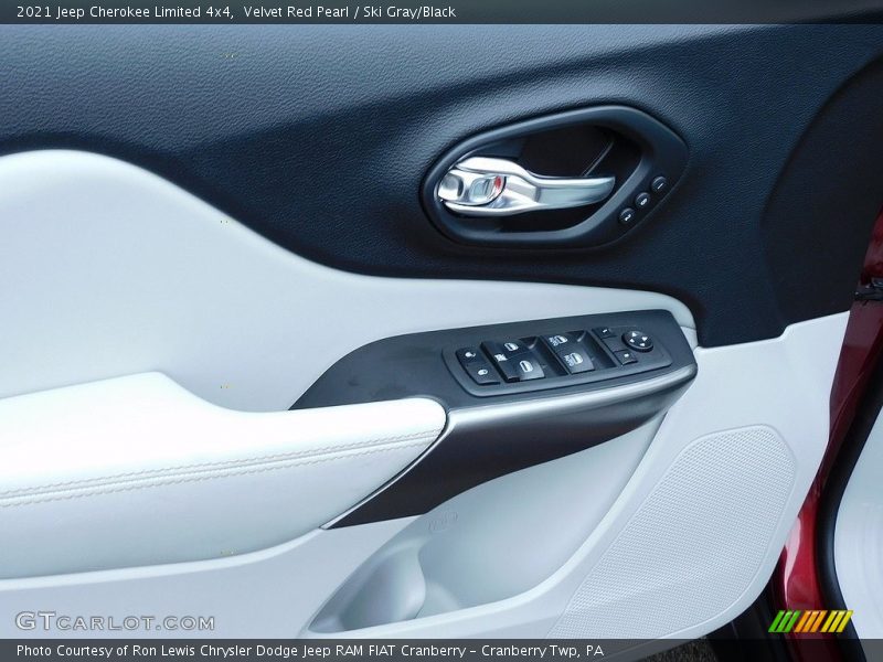 Door Panel of 2021 Cherokee Limited 4x4