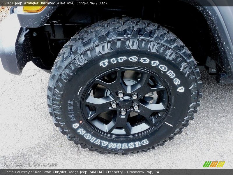 Sting-Gray / Black 2021 Jeep Wrangler Unlimited Willys 4x4
