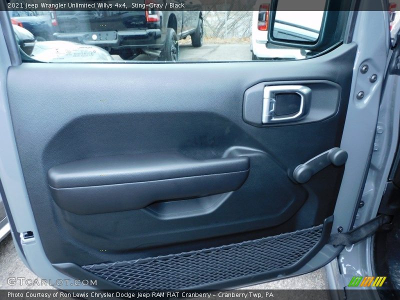 Sting-Gray / Black 2021 Jeep Wrangler Unlimited Willys 4x4