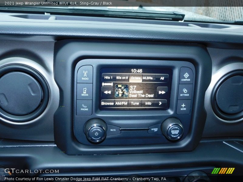 Sting-Gray / Black 2021 Jeep Wrangler Unlimited Willys 4x4