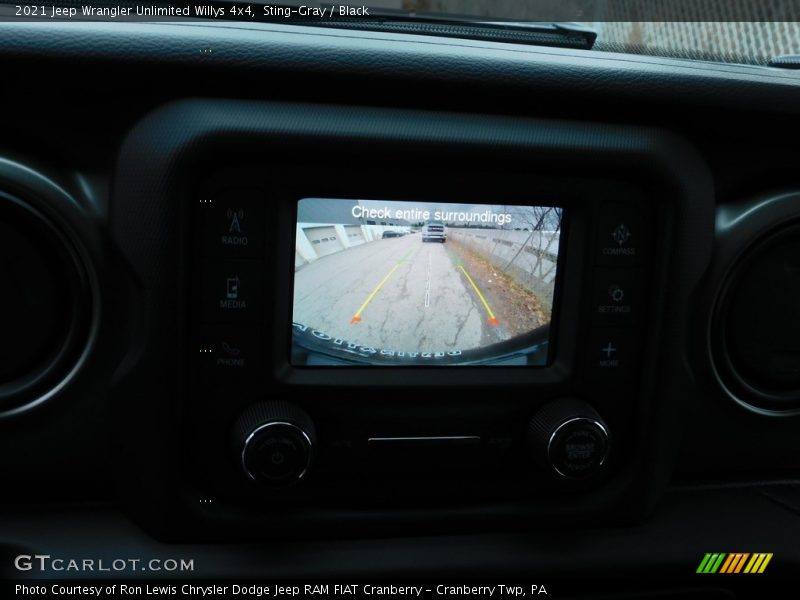 Sting-Gray / Black 2021 Jeep Wrangler Unlimited Willys 4x4