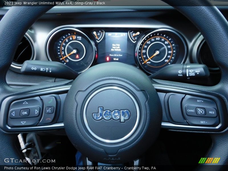 Sting-Gray / Black 2021 Jeep Wrangler Unlimited Willys 4x4