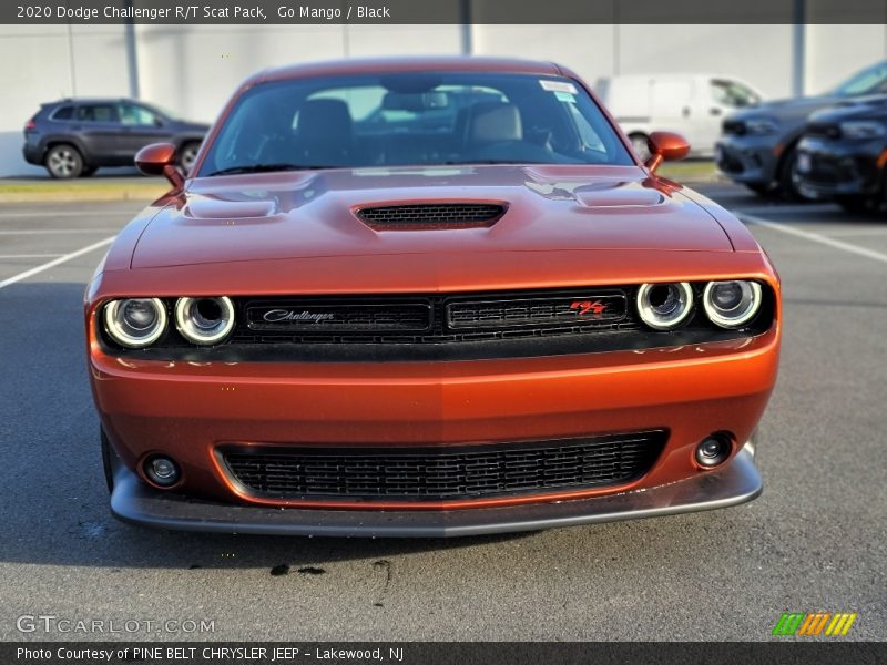 Go Mango / Black 2020 Dodge Challenger R/T Scat Pack