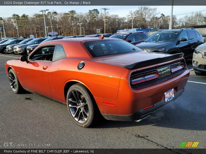 Go Mango / Black 2020 Dodge Challenger R/T Scat Pack