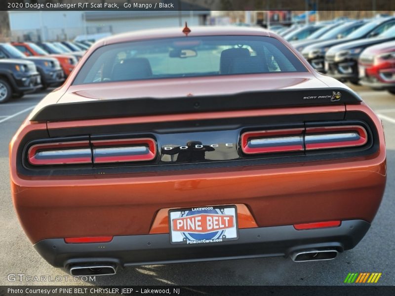 Go Mango / Black 2020 Dodge Challenger R/T Scat Pack