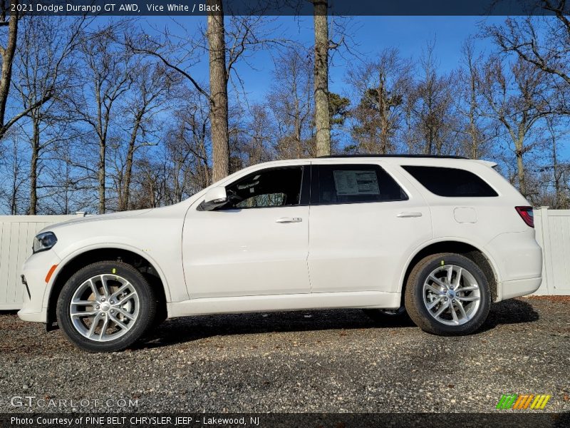 Vice White / Black 2021 Dodge Durango GT AWD